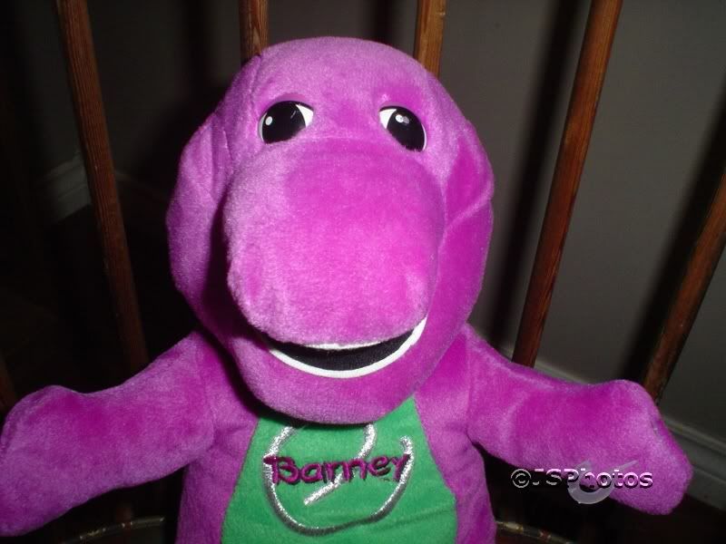 talking barney toy